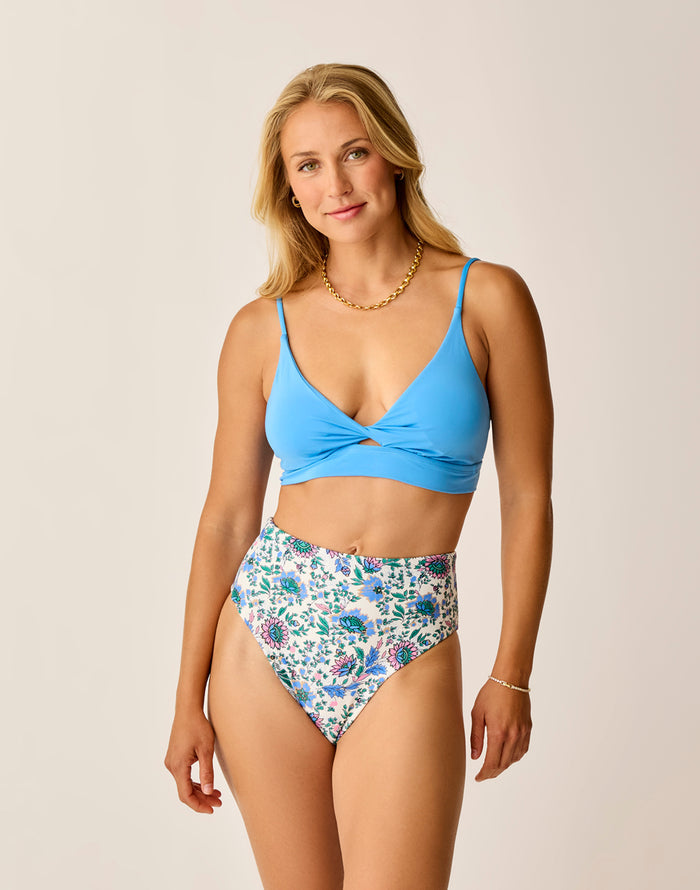 Lani Pocket Compression Bottom: Cloud Multifloral