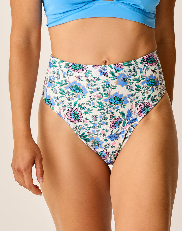 Lani Pocket Compression Bottom: Cloud Multifloral