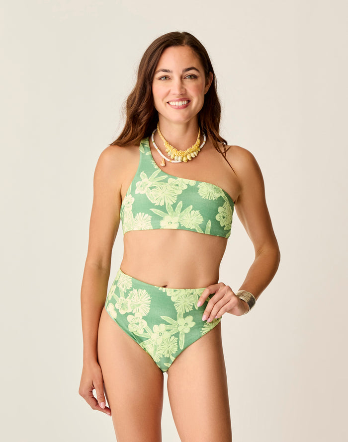 Lani Pocket Compression Bottom: Tide - FINAL SALE