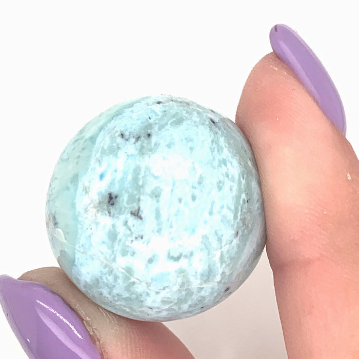 Larimar Gemstone Spheres