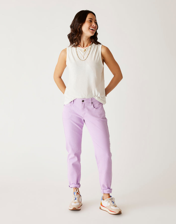 Larisa Hemp Tank: Cloud