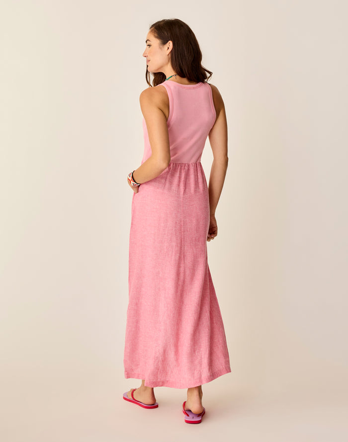 Lark Linen Dress: Chateau Chambray - FINAL SALE