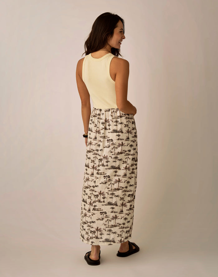 Lark Linen Dress: Toile
