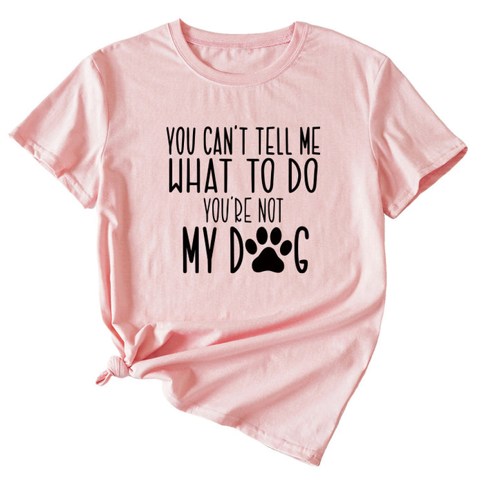 Pink (black font) / S