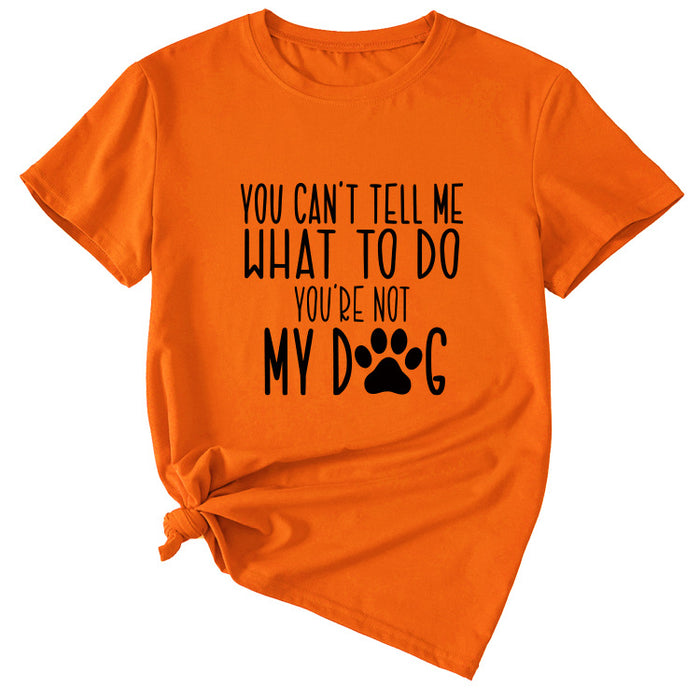 Orange (black font) / S