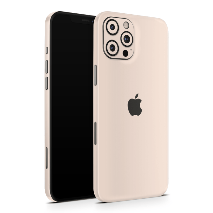 Light Creme Apple iPhone Decal Skins