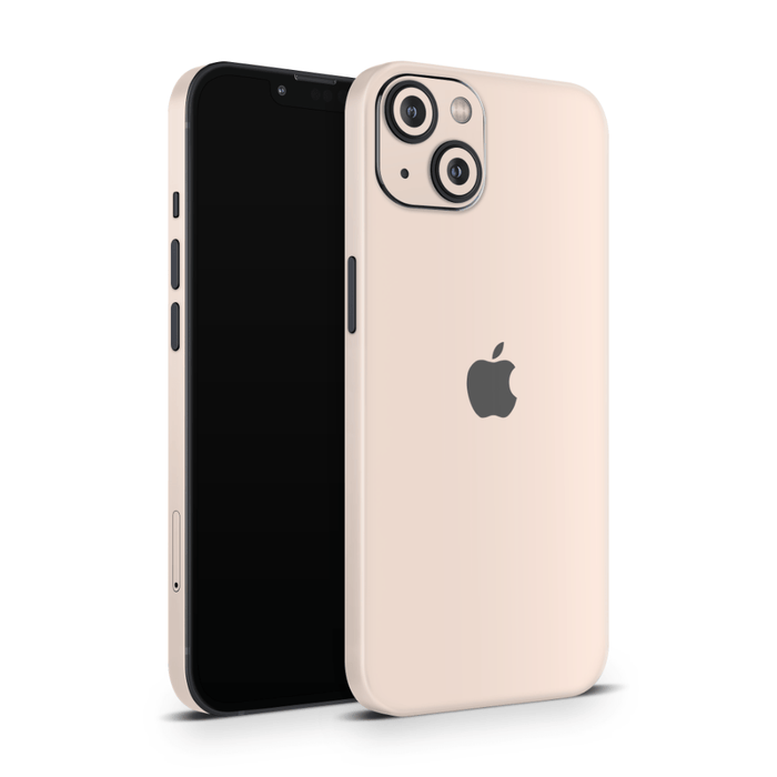 Light Creme Apple iPhone Decal Skins