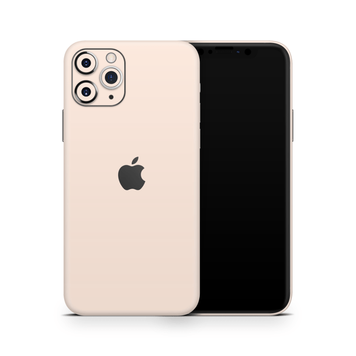 Light Creme Apple iPhone Decal Skins