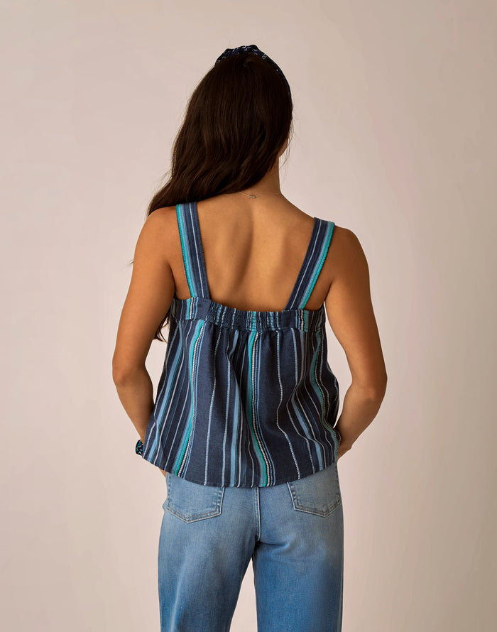 Liv Stitched Top: Captain Texture