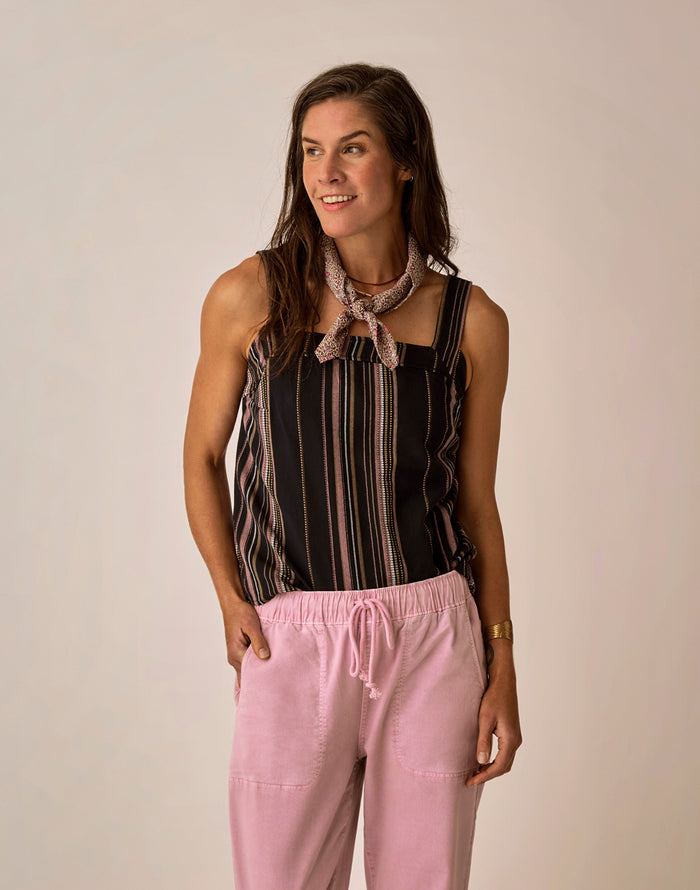 Liv Stitched Top: Golden Texture