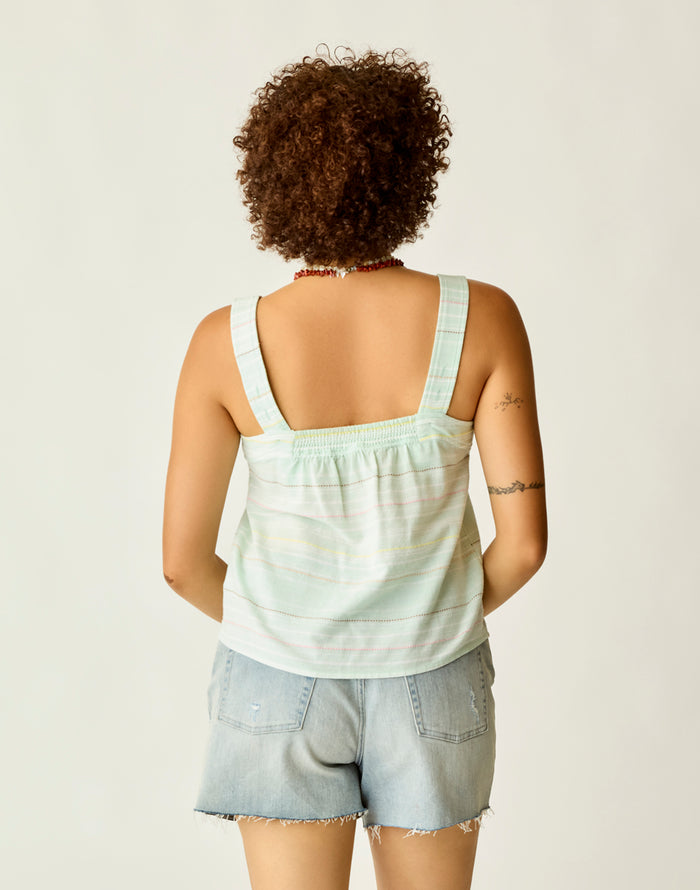 Liv Stitched Top: Surf Spray Texture - FINAL SALE