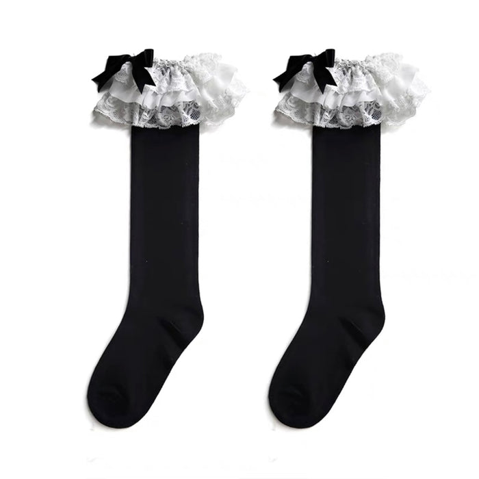 ♡ Lolita Layered Lace Socks ♡
