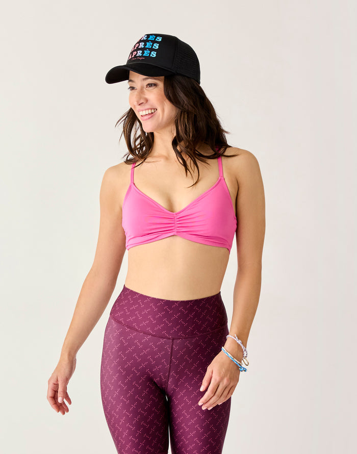Lucie 8" Compression Short: Disco - FINAL SALE