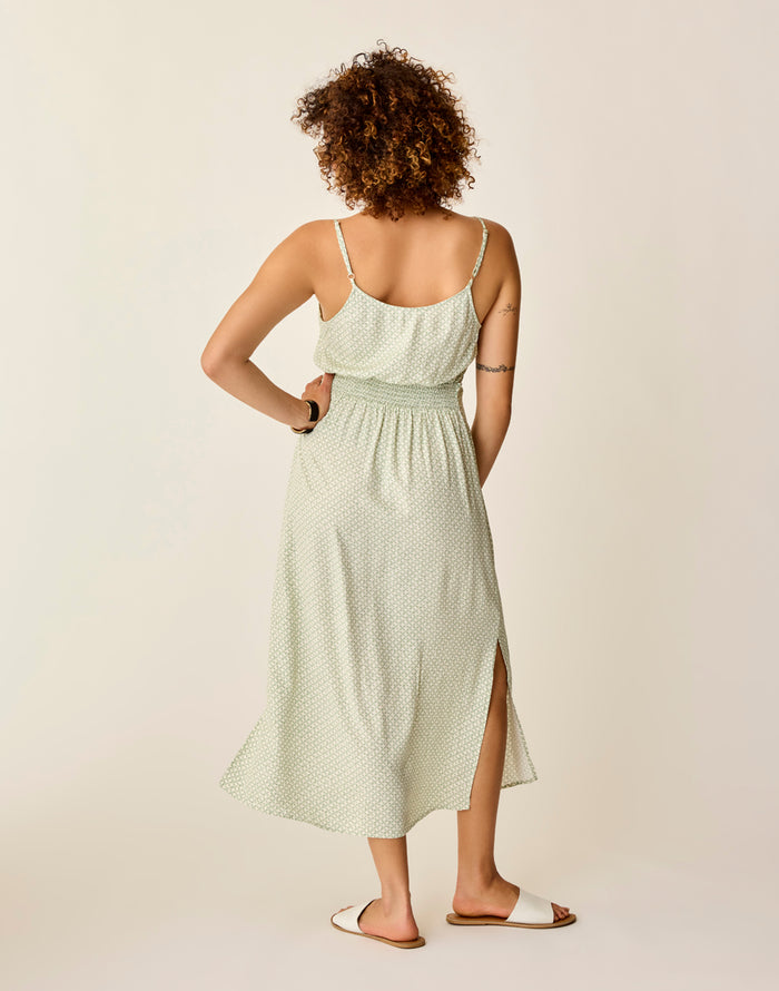 Macy Dress: Dk. Haze Geo - FINAL SALE