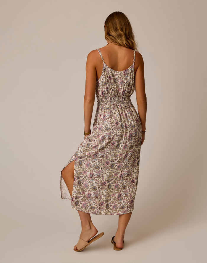 Macy Dress: Ecru Isla