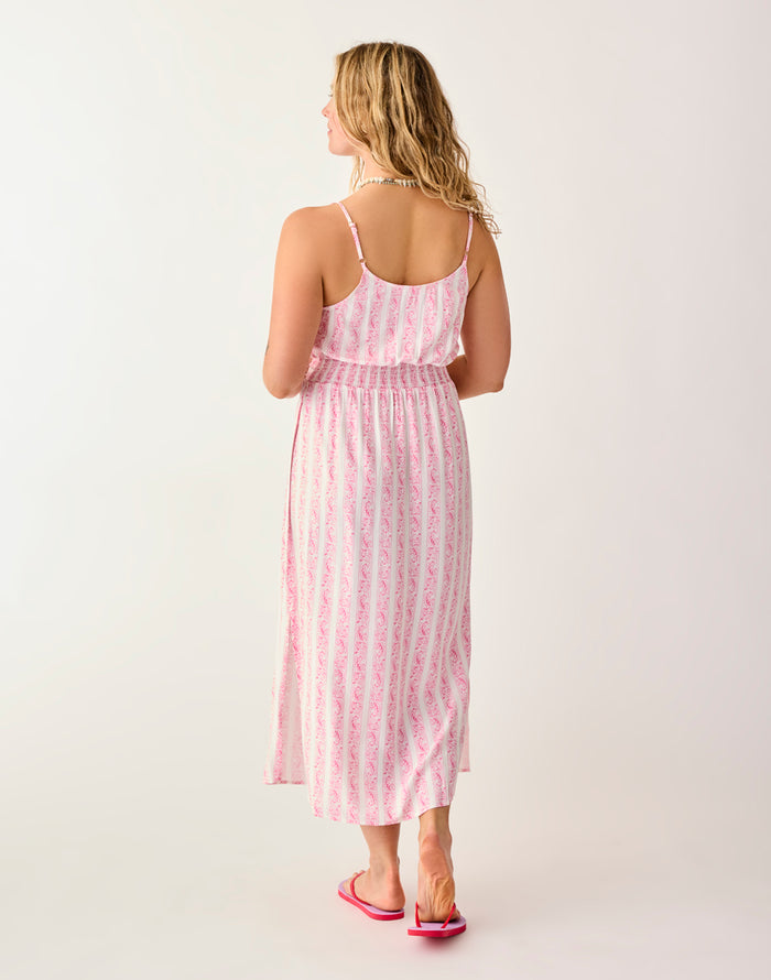 Macy Dress: Pink Paisley - FINAL SALE