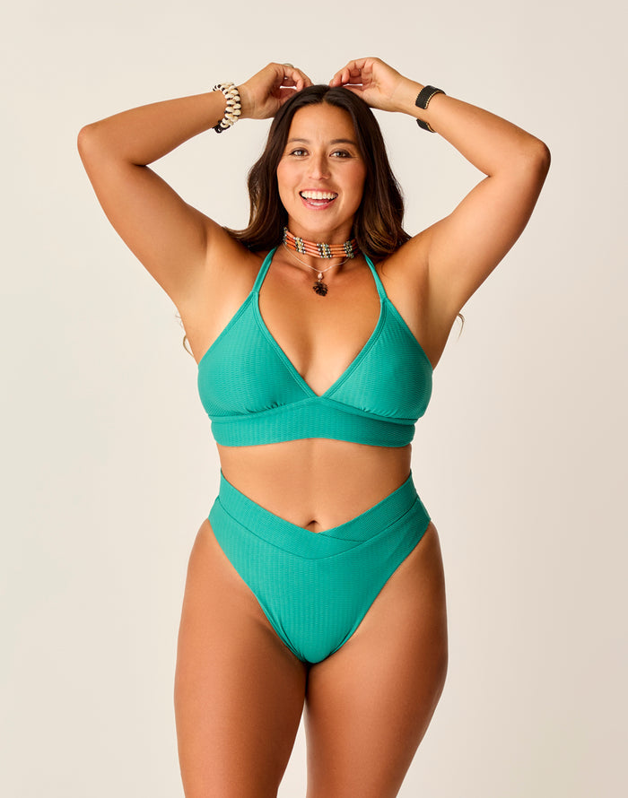 Mae Bottom: Jade Texture - FINAL SALE