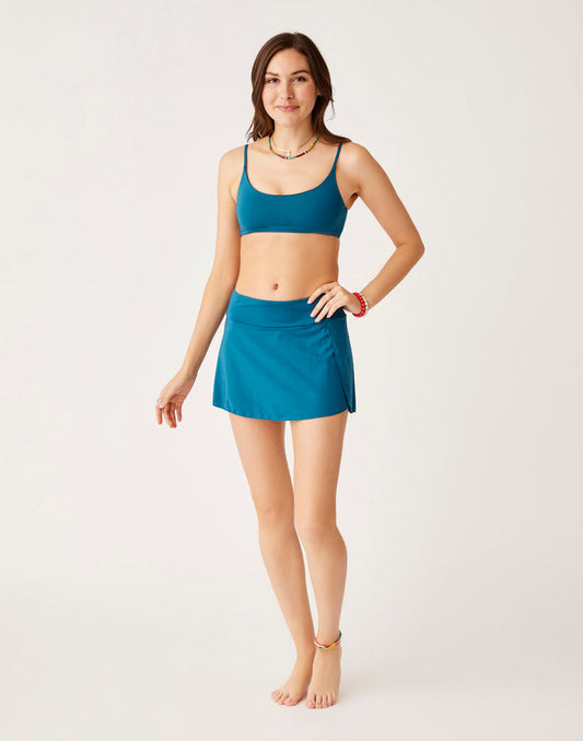 Malia Swim Skirt: Azul - FINAL SALE