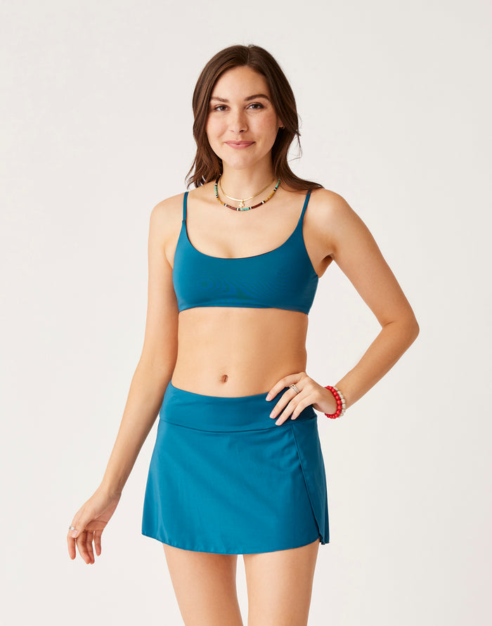 Malia Swim Skirt: Azul - FINAL SALE