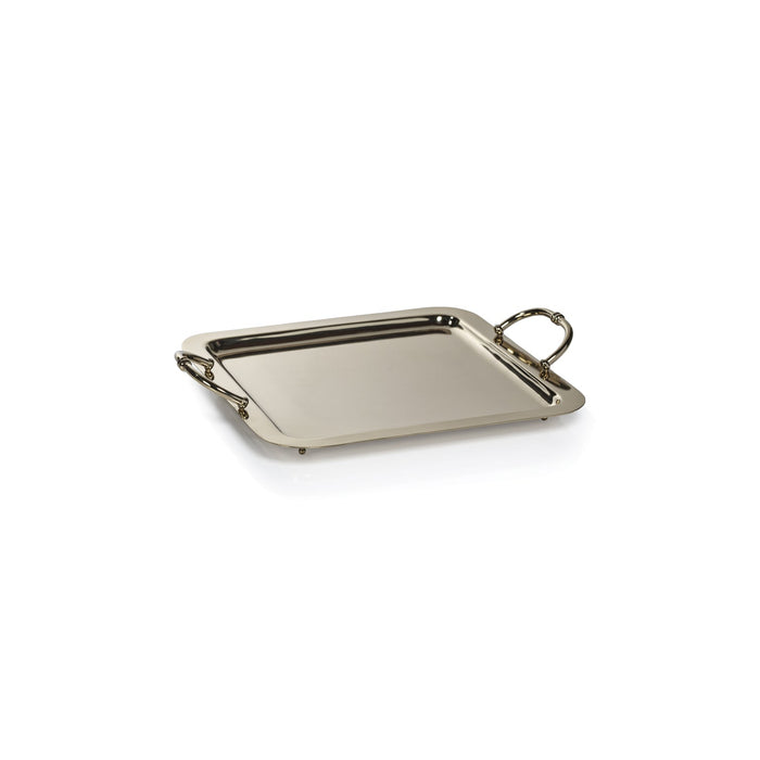 Manetta Steel & Brass Tray - Polished Gold - 5 sizes - Trays by Carlyle Avenue