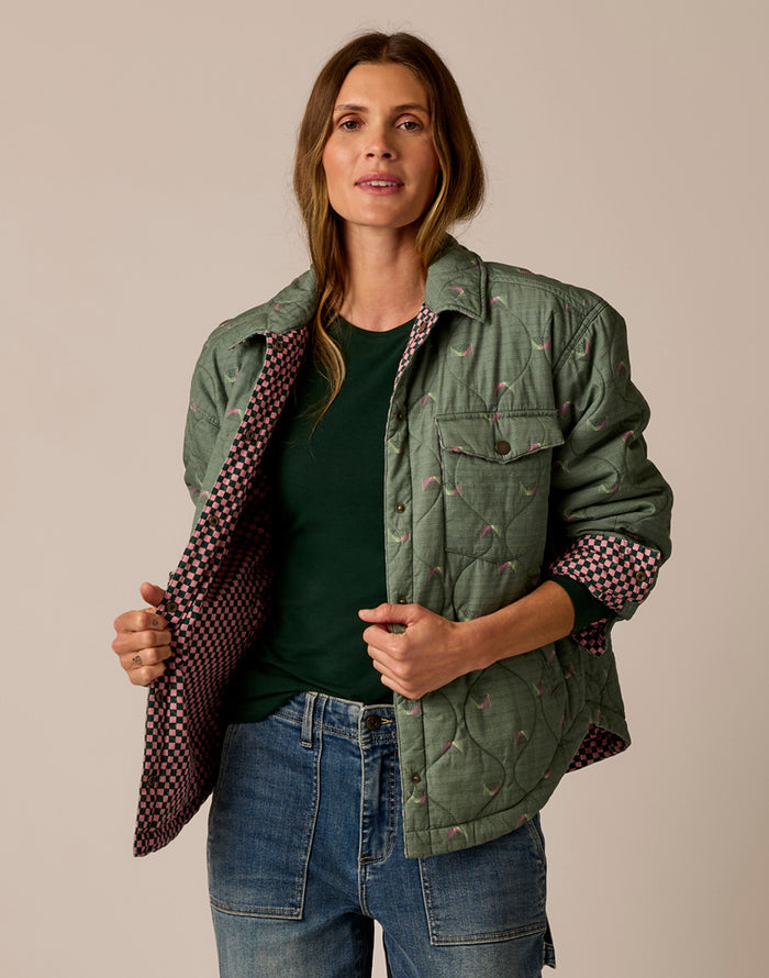 Marais Reversible Jacket: Vista/Check