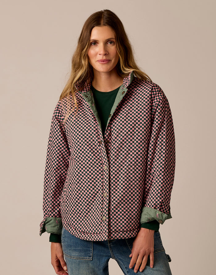 Marais Reversible Jacket: Vista/Check