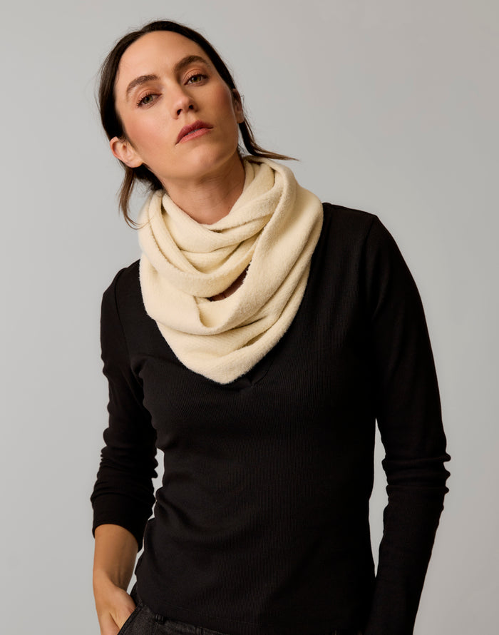 Margot Scarf: Cream