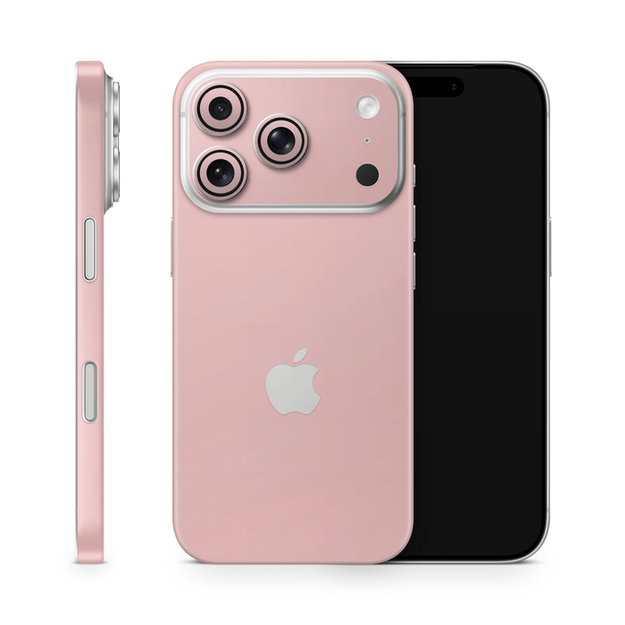 Mauve Pink Apple iPhone Decal Skins