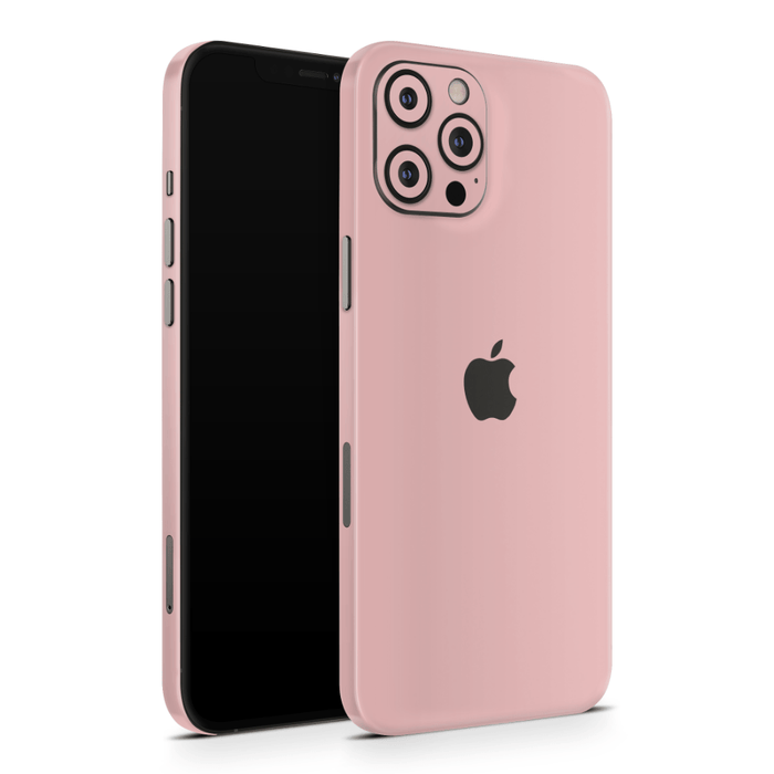 Mauve Pink Apple iPhone Decal Skins
