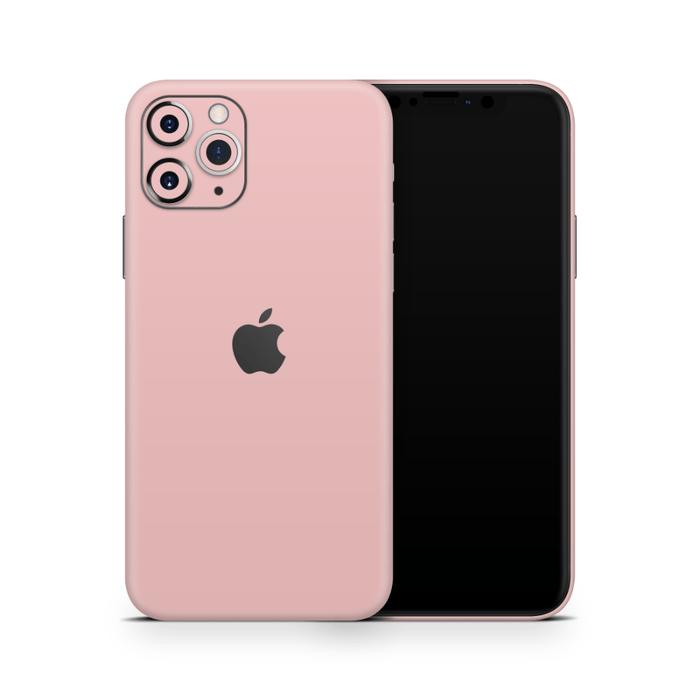 Mauve Pink Apple iPhone Decal Skins