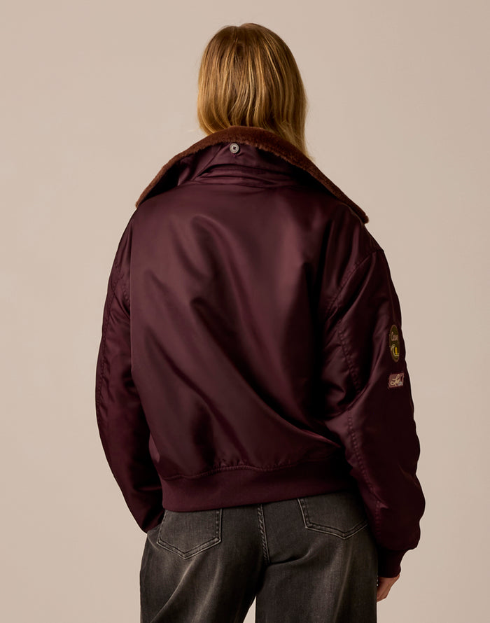 Maverick Bomber: Dark Plum