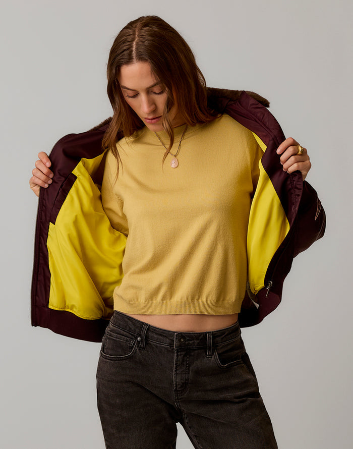 Maverick Bomber: Dark Plum
