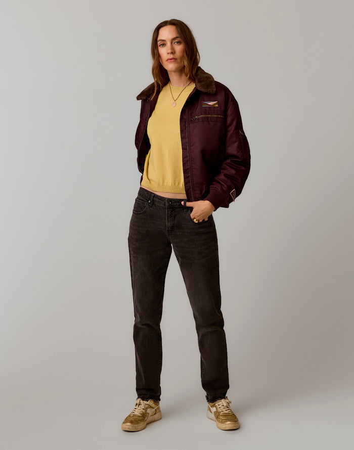 Maverick Bomber: Dark Plum