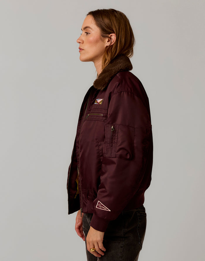 Maverick Bomber: Dark Plum