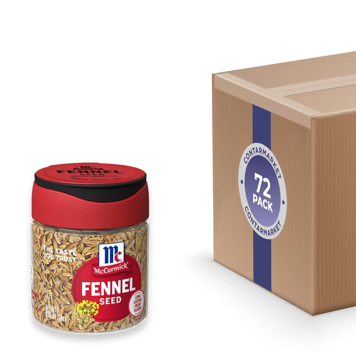 McCormick Fennel Seed - 0.85 oz - 72 Pack