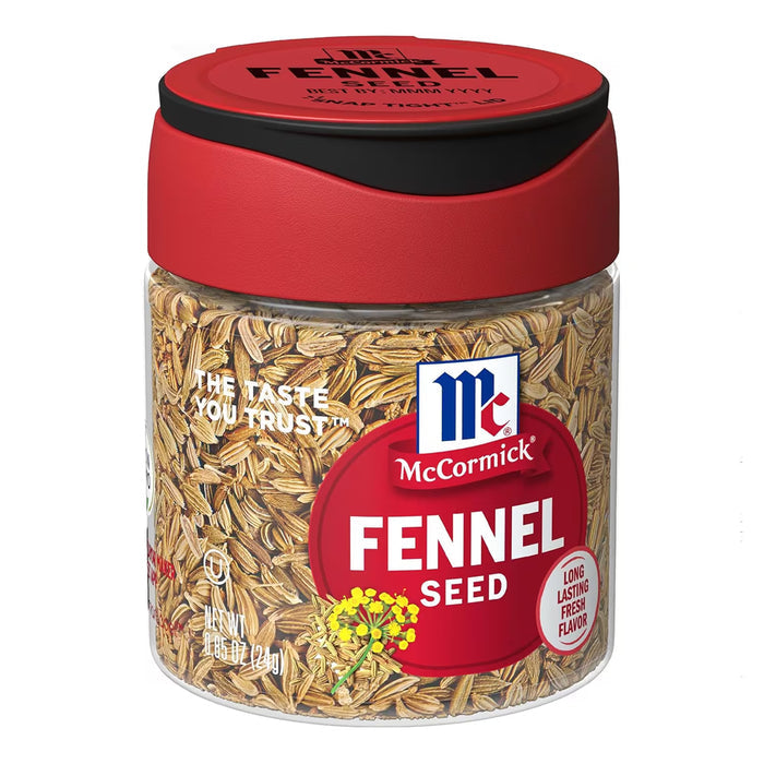 McCormick Fennel Seed - 0.85 oz - 72 Pack