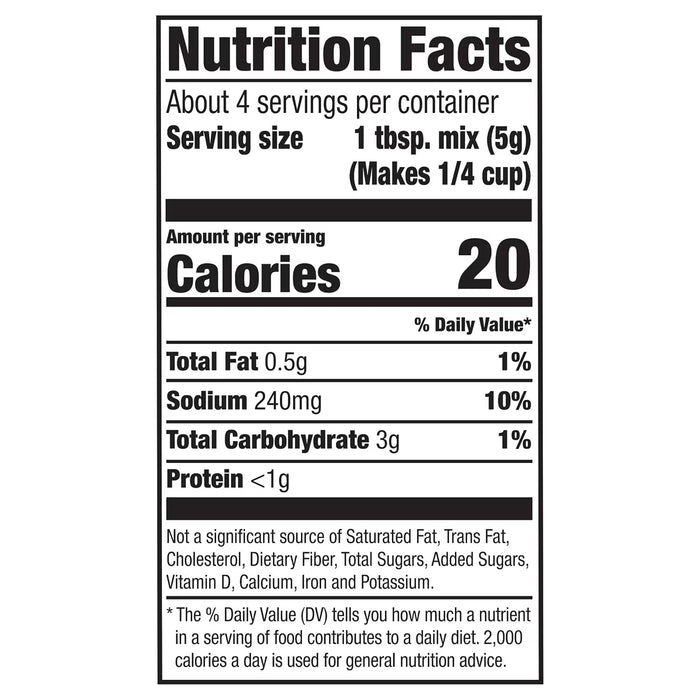 McCormick Mushroom Gravy Mix - 0.75 oz - 12 Pack