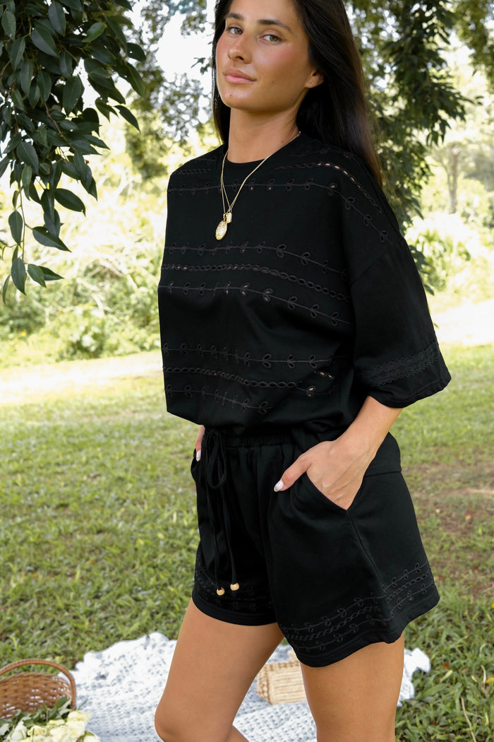 Memory Lane Shorts - Black