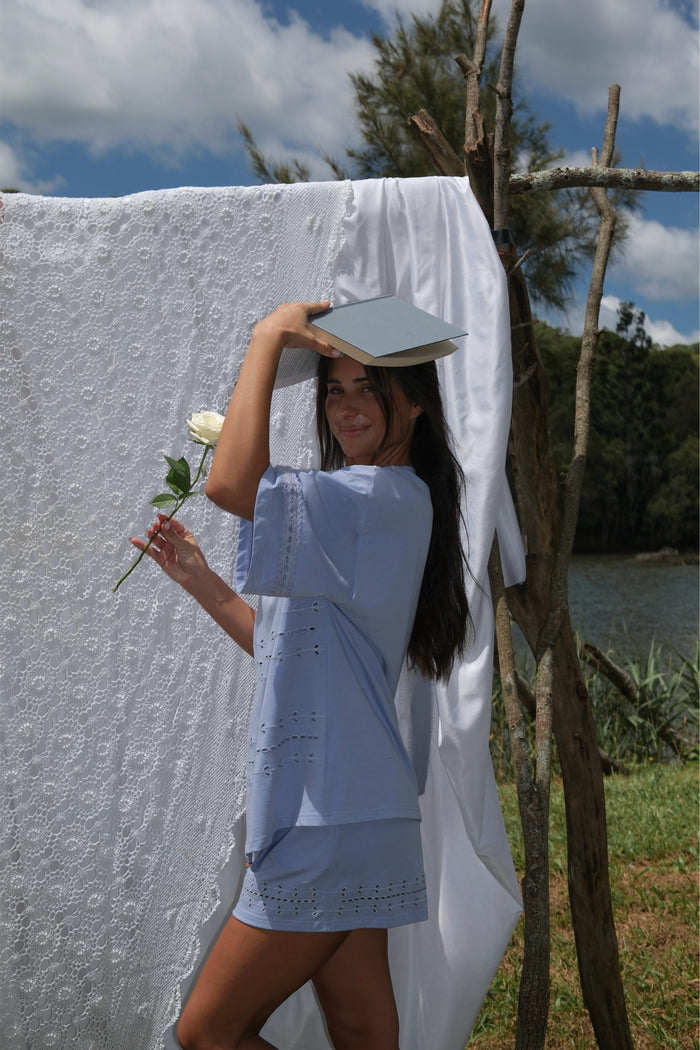 Memory Lane Shorts - Blue