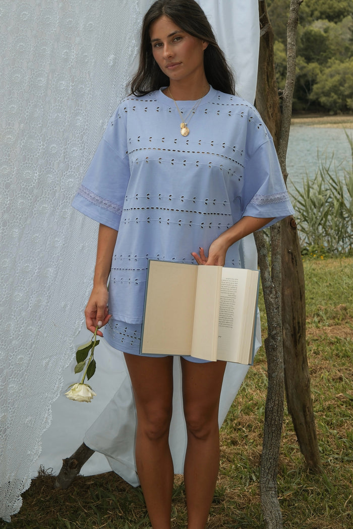 Memory Lane Tee - Blue