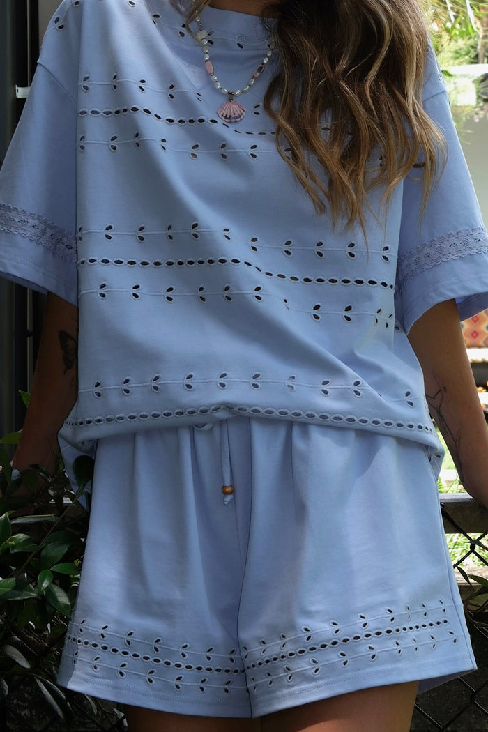 Memory Lane Tee - Blue