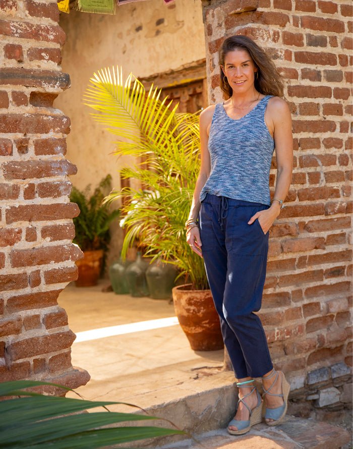 Micah Tank: Navy Multi - FINAL SALE
