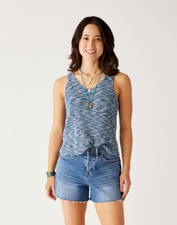 Micah Tank: Navy Multi - FINAL SALE
