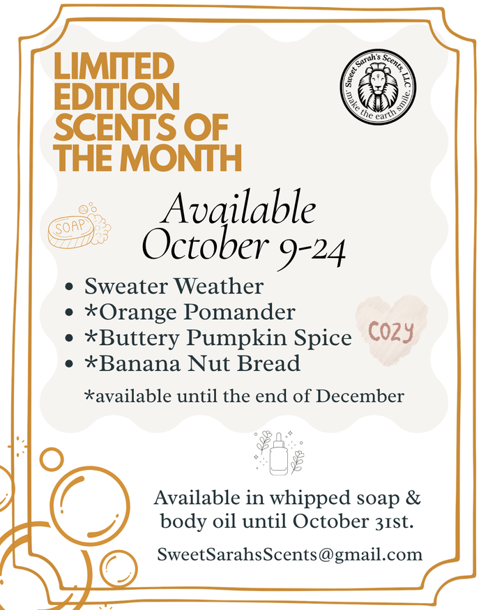 Mini Body Oils October Limited Edition
