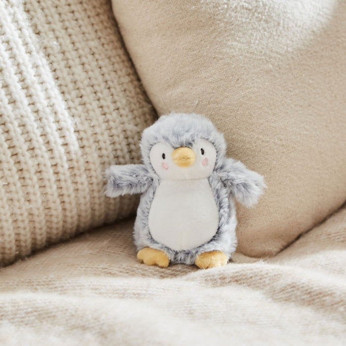 Mini Grey Penguin Soft Toy