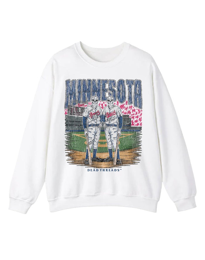 MINNESOTA BASEBALL CREWNECK SWEATSHIRT – Sweatshirt – Dead Threads Apparel