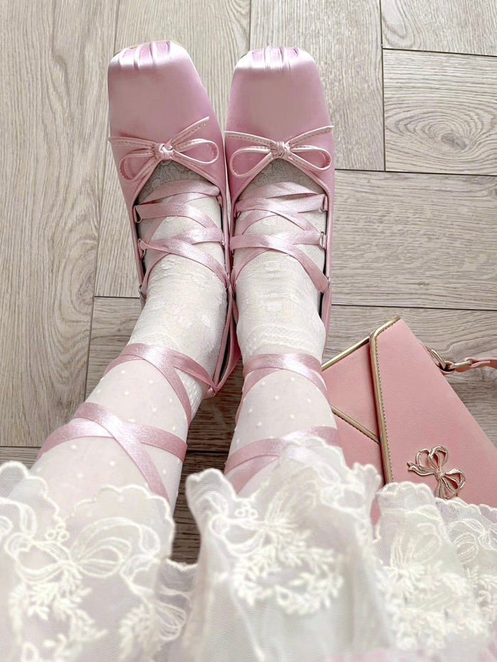 ♡ Minuet ♡ - Balletcore Pumps (Up to Size 10.5)
