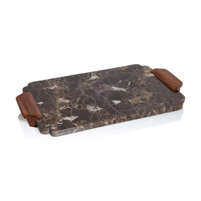 Mocha Marble Tray / Charcuterie Board - Tray by Carlyle Avenue