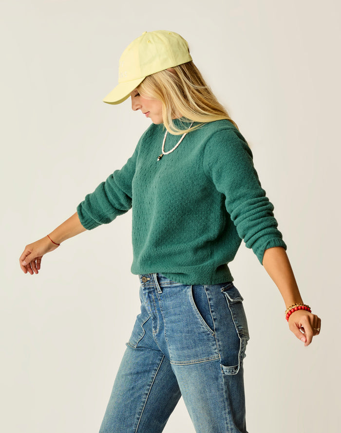 Monroe Stitched Sweater: Bistro