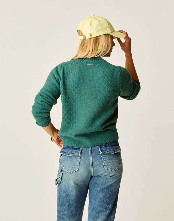 Monroe Stitched Sweater: Bistro